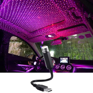 LED Car Roof Star Night Light Projector